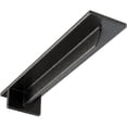 thumbnail image 1 of Ekena Millwork 3"W x 14"D x 2"H Heaton Hidden Support Steel Bracket w/ 10" Support Depth, Antiqued Pewter, 1 of 11