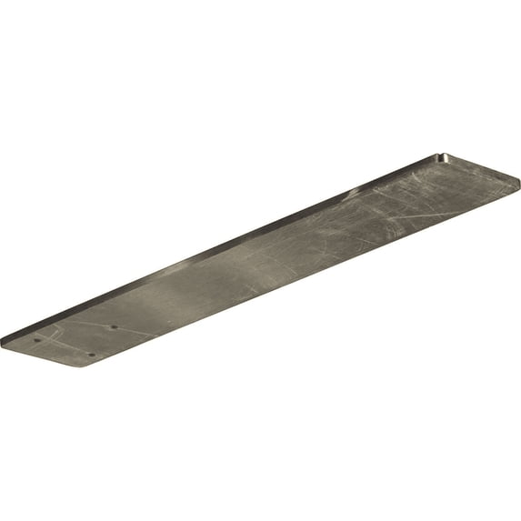 Ekena Millwork 3"W x 16"D Logan Hidden Support Bracket with 12" Support Depth, Stainless Steel (4-Pack)