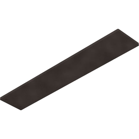 Ekena Millwork 3"W x 16"D Logan Hidden Support Steel Bracket w/ 12" Support Depth, Hammered Brown