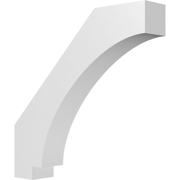 Ekena Millwork 3"W x 16"D x 16"H Imperial Architectural Grade PVC Knee Brace