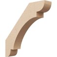thumbnail image 1 of Ekena Millwork 3"W x 16"D x 16"H Olympic Rough Cedar Woodgrain TimberThane Knee Brace, Primed, 1 of 6