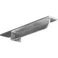 thumbnail image 1 of Ekena Millwork 3"W x 16"D x 2"H Heaton Hidden Support Bracket with 12" Support Depth, Steel (6-Pack), 1 of 8