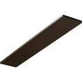 thumbnail image 1 of Ekena Millwork 3"W x 18"D Logan Hidden Support Steel Bracket w/ 14" Support Depth, Hammered Brown, 1 of 11