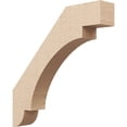 thumbnail image 1 of Ekena Millwork 3"W x 18"D x 18"H Aspen Rough Cedar Woodgrain TimberThane Knee Brace, Primed, 1 of 6