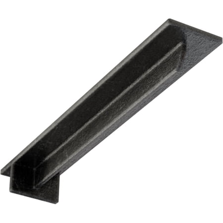 Ekena Millwork 3"W x 18"D x 2"H Heaton Hidden Support Steel Bracket w/ 14" Support Depth, Antiqued Silver