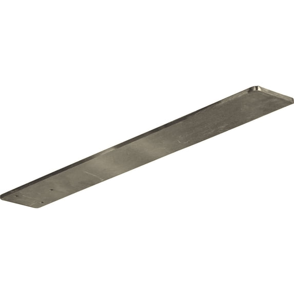 Ekena Millwork 3"W x 20"D Logan Hidden Support Bracket with 16" Support Depth, Stainless Steel (2-Pack)