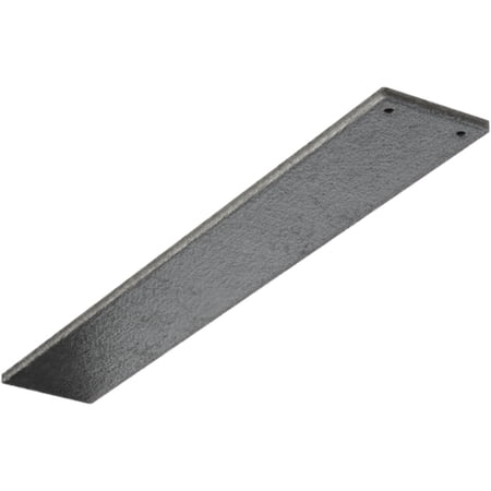 Ekena Millwork 3"W x 20"D Logan Hidden Support Steel Bracket w/ 16" Support Depth, Antiqued Pewter