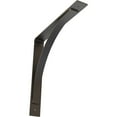 thumbnail image 1 of Ekena Millwork 3"W x 22"D x 22"H Morris Steel Bracket, Hammered Dark Bronze, 1 of 11