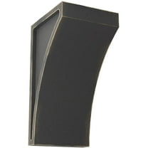 Ekena Millwork 3"W x 3 1/2"D x 6"H Small Lawson Wood Vintage Decor Corbel, Black