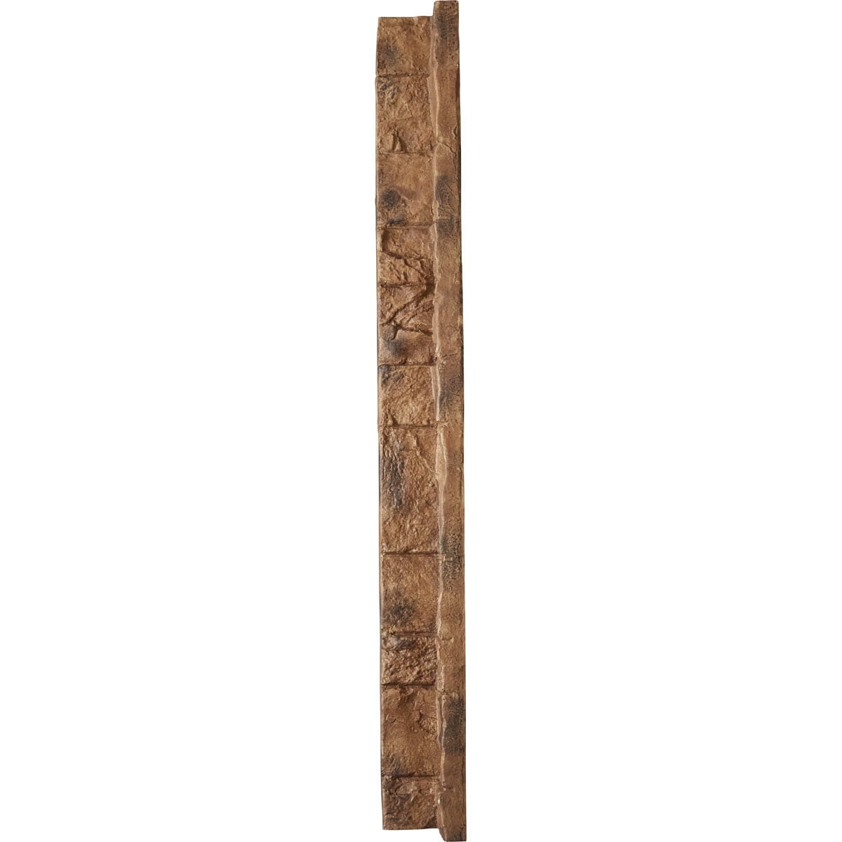 Canyon Brown Faux Stone Siding Panel Inside Corner 3" x 48"