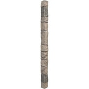 Ekena Millwork 3"W x 3"D x 48"H Universal Outside Corner for EverStone Faux Stone Siding Panels, Boardwalk Bay