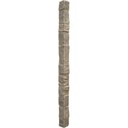 Ekena Millwork 3"W x 3"D x 48"H Universal Outside Corner for StoneWall Faux Stone Siding Panels, Cannondale