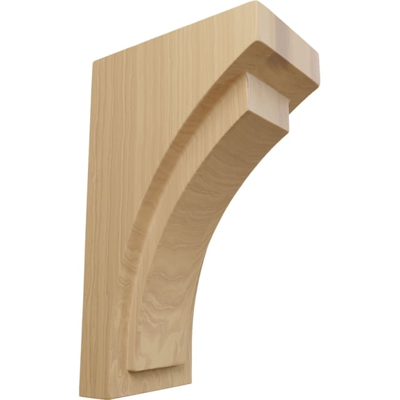 Ekena Millwork 3"W x 4 3/4"D x 8"H Small Felix Wood Corbel, Cherry