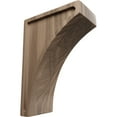 thumbnail image 1 of Ekena Millwork 3"W x 5 1/2"D x 8"H Medium Lawson Wood Corbel, Walnut, 1 of 4