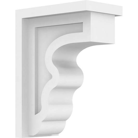 Ekena Millwork 3"W x 5"D x 7"H Standard Highland Architectural Grade PVC Corbel