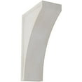 thumbnail image 1 of Ekena Millwork 3"W x 6 1/2"D x 10"H Large Lawson Wood Vintage Decor Corbel, Chalk Dust White, 1 of 6