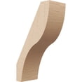 thumbnail image 1 of Ekena Millwork 3"W x 6"D x 10"H Geneva Rough Cedar Woodgrain TimberThane Knee Brace, Primed, 1 of 6