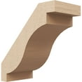 thumbnail image 1 of Ekena Millwork 3"W x 6"D x 6"H Copenhagen Rough Cedar Woodgrain TimberThane Knee Brace, Primed, 1 of 6