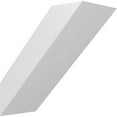 thumbnail image 1 of Ekena Millwork 3"W x 6"D x 6"H Traditional Architectural Grade PVC Knee Brace, 1 of 6