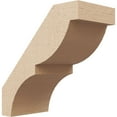 thumbnail image 1 of Ekena Millwork 3"W x 6"D x 6"H Valencia Rough Cedar Woodgrain TimberThane Knee Brace, Primed, 1 of 6