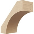 thumbnail image 1 of Ekena Millwork 3"W x 6"D x 6"H Westlake Rough Cedar Woodgrain TimberThane Knee Brace, Primed, 1 of 6