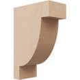 thumbnail image 1 of 3"W x 6"D x 9"H Classic Alpine Rough Cedar Woodgrain TimberThane Corbel, Primed Tan, 1 of 6