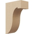 thumbnail image 1 of 3"W x 6"D x 9"H Classic Del Monte Rough Cedar Woodgrain TimberThane Corbel, Primed Tan, 1 of 6