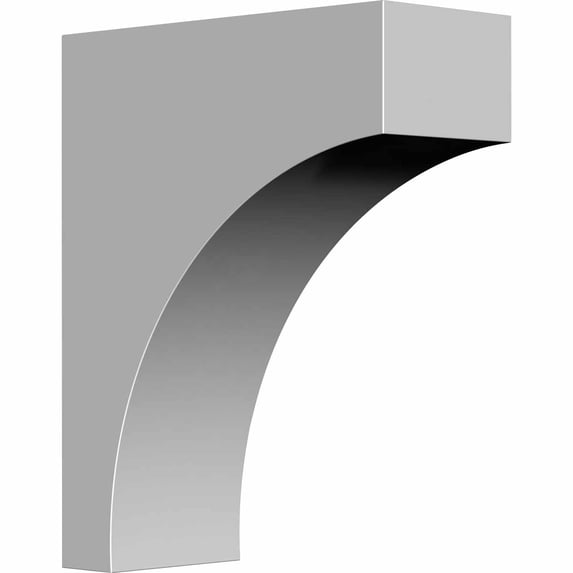 Ekena Millwork 3"W x 7 1/4"D x 9"H Stockport Bracket (4-Pack)