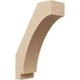 thumbnail image 1 of Ekena Millwork 3"W x 8"D x 12"H Imperial Rough Cedar Woodgrain TimberThane Knee Brace, Primed, 1 of 6