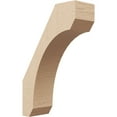 thumbnail image 1 of Ekena Millwork 3"W x 8"D x 12"H Legacy Rough Cedar Woodgrain TimberThane Knee Brace, Primed, 1 of 6