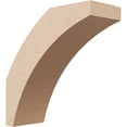 thumbnail image 1 of Ekena Millwork 3"W x 8"D x 8"H Thorton Rough Cedar Woodgrain TimberThane Knee Brace, Primed, 1 of 6