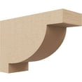 thumbnail image 1 of 3"W x 9"D x 6"H Classic Alpine Rough Cedar Woodgrain TimberThane Corbel, Primed Tan, 1 of 6