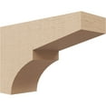 thumbnail image 1 of 3"W x 9"D x 6"H Classic Monterey Rough Cedar Woodgrain TimberThane Corbel, Primed Tan, 1 of 6