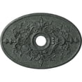 thumbnail image 1 of Ekena Millwork 30 3/4"W x 21 1/4"H x 3 7/8"ID x 1 5/8"P Alexa Ceiling Medallion (Fits Canopies up to 5 5/8"), Hand-Painted Athenian Green Crackle, 1 of 6
