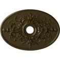 thumbnail image 1 of Ekena Millwork 30 3/4"W x 21 1/4"H x 3 7/8"ID x 1 5/8"P Alexa Ceiling Medallion (Fits Canopies up to 5 5/8"), Hand-Painted Brass, 1 of 6