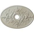 thumbnail image 1 of Ekena Millwork 30 3/4"W x 21 1/4"H x 3 7/8"ID x 1 5/8"P Alexa Ceiling Medallion (Fits Canopies up to 5 5/8"), Hand-Painted Flash Blue, 1 of 6