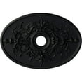 thumbnail image 1 of Ekena Millwork 30 3/4"W x 21 1/4"H x 3 7/8"ID x 1 5/8"P Alexa Ceiling Medallion (Fits Canopies up to 5 5/8"), Hand-Painted Steel Gray, 1 of 6