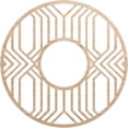 thumbnail image 1 of Ekena Millwork 30"OD x 11"ID x 3/8"T Empire Wood Fretwork Pierced Ceiling Medallion, Alder, 1 of 3