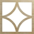 thumbnail image 1 of Ekena Millwork 30"OD x 19 1/4"ID x 3/8"T Statesman Wood Fretwork Pierced Ceiling Medallion, Hickory, 1 of 3