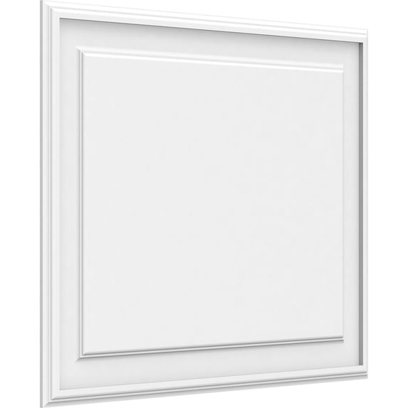Ekena Millwork 30"W x 24"H x 5/8"P Legacy Raised Panel Decorative Wall Panel