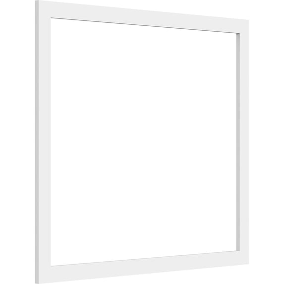 Ekena Millwork 30"W x 26"H x 3/8"P Prescott Decorative Wall Panel (Two-Piece)