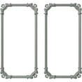 thumbnail image 1 of Ekena Millwork 31"W x 62"H Devon Rope Panel Moulding Kit (Double Panel), 1 of 10