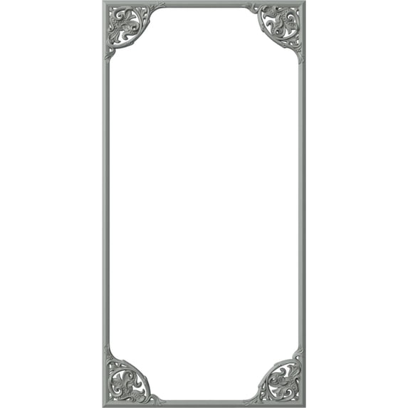 Ekena Millwork 31"W x 62"H Kepler Panel Moulding Kit (Single Panel)