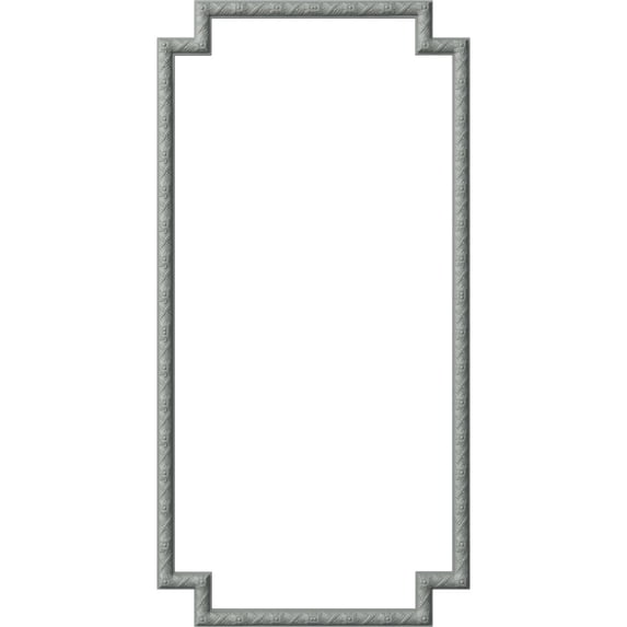 Ekena Millwork 31"W x 62"H Sellek Panel Moulding Kit (Single Panel)
