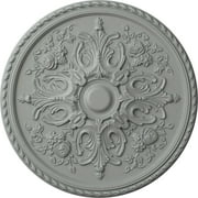 Ekena Millwork 32.62 in. OD x 2 in. P Architectural Accents - Bradford Ceiling Medallion