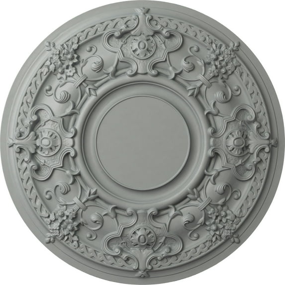 Ekena Millwork 32.75 in. OD Jackson Ceiling Medallion Fits Canopies up to 10.25 in.