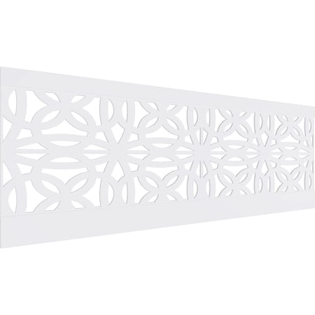 Ekena Millwork 32"H x 94 1/2"W Baytown PVC Wainscot Paneling Kit