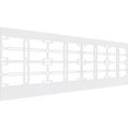 thumbnail image 1 of Ekena Millwork 32"H x 94 1/2"W Englewood PVC Wainscot Paneling Kit, 1 of 13