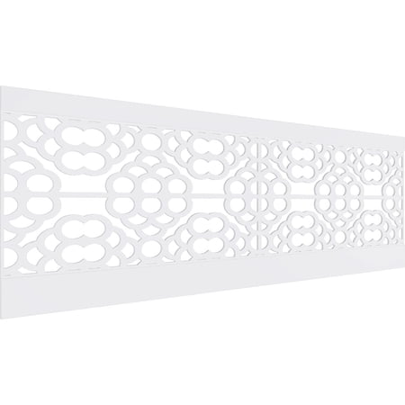 Ekena Millwork 32"H x 94 1/2"W Harlingen PVC Wainscot Paneling Kit