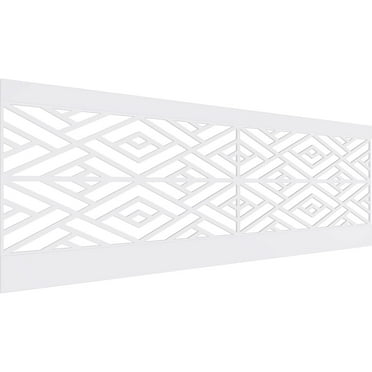Ekena Millwork 32"H x 94 1/2"W Killeen PVC Wainscot Paneling Kit